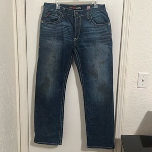 FR M5 Straight DuraStretch Truckee Stackable Straight Leg Jean 34Wx32L